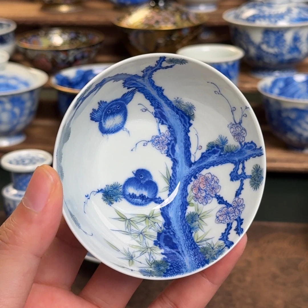 纯手工手绘陶瓷茶具