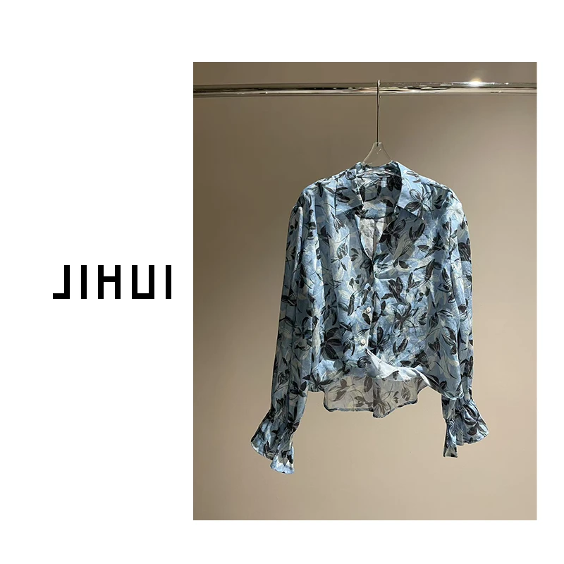 【JIHUI】25K00255 2025新款时尚气质小众衬衫