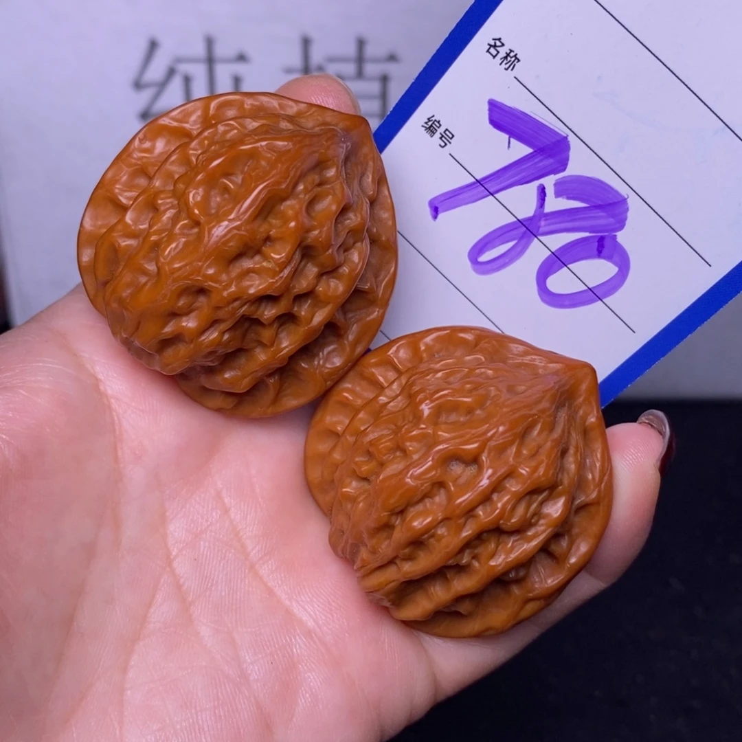 文玩核桃把件780-41公子帽