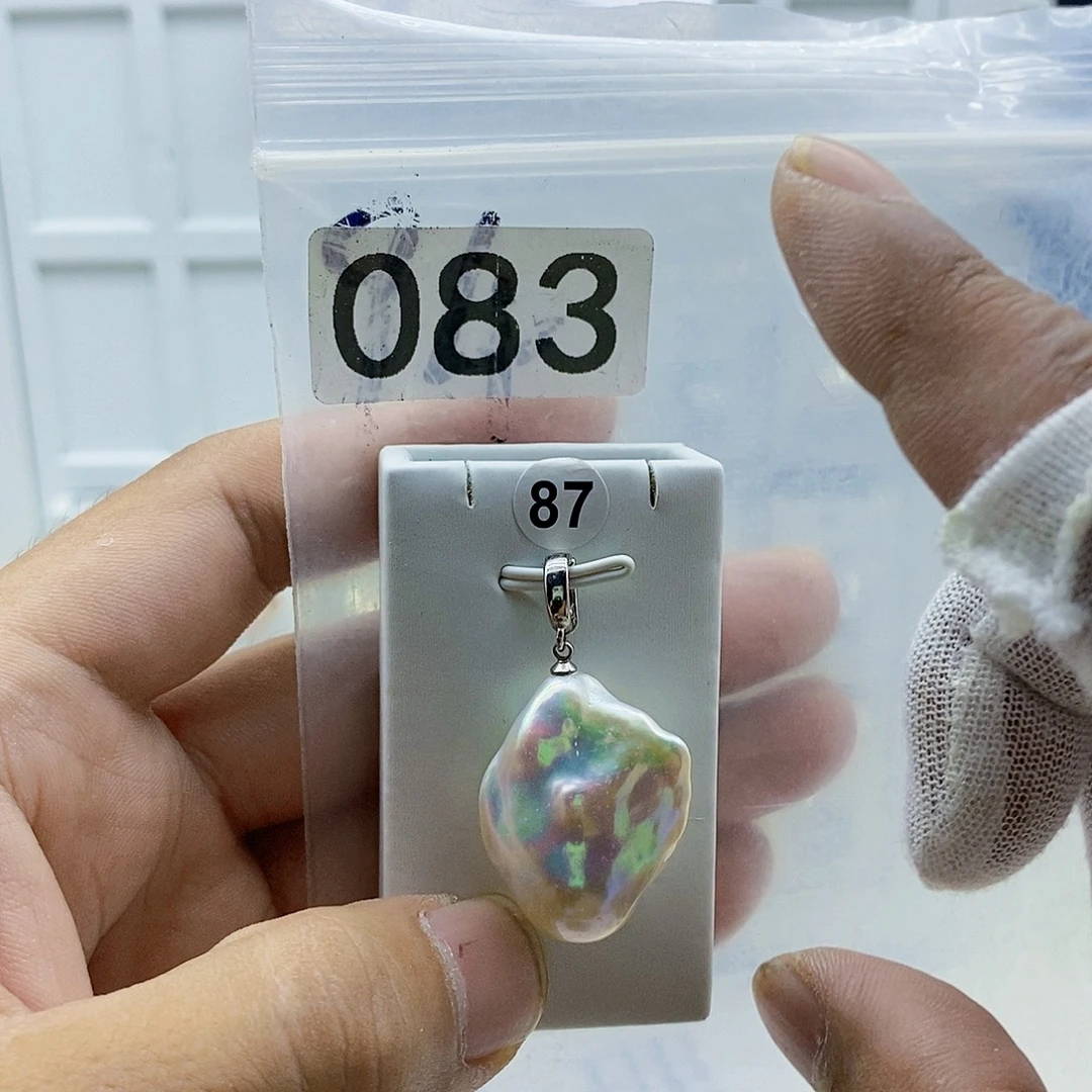 颈饰合金淡水珍珠
