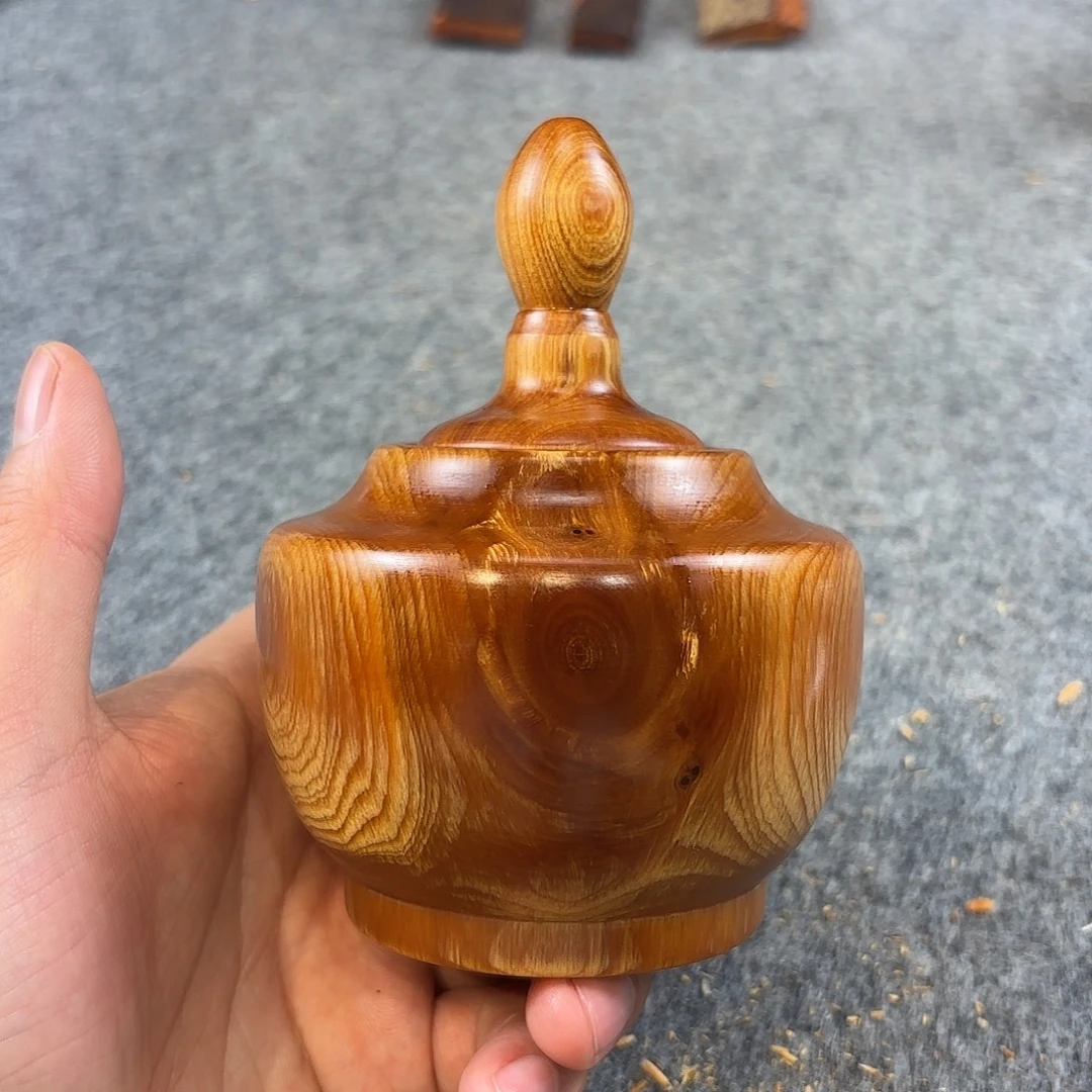 崖柏太行崖柏精品茶叶罐