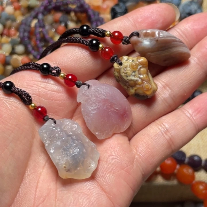 玛瑙/玉髓合金手链