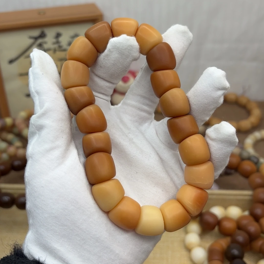 菩提根/象牙果吊坠16干磨瑕疵落地果肠808