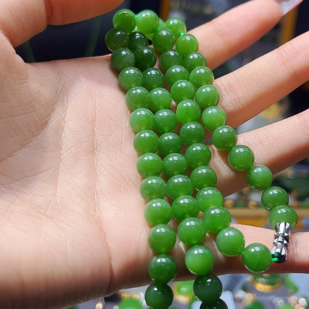 和田玉未镶嵌项链