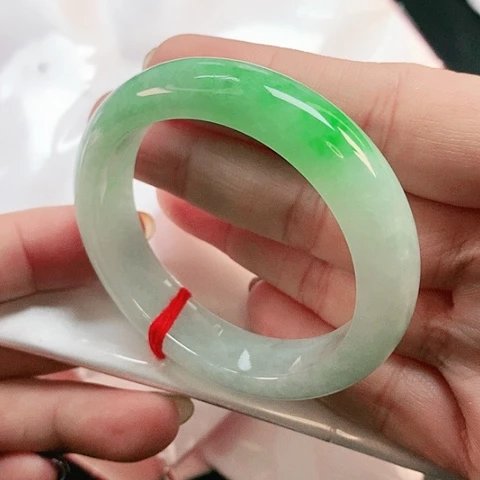 未镶嵌手镯翡翠正圈2912