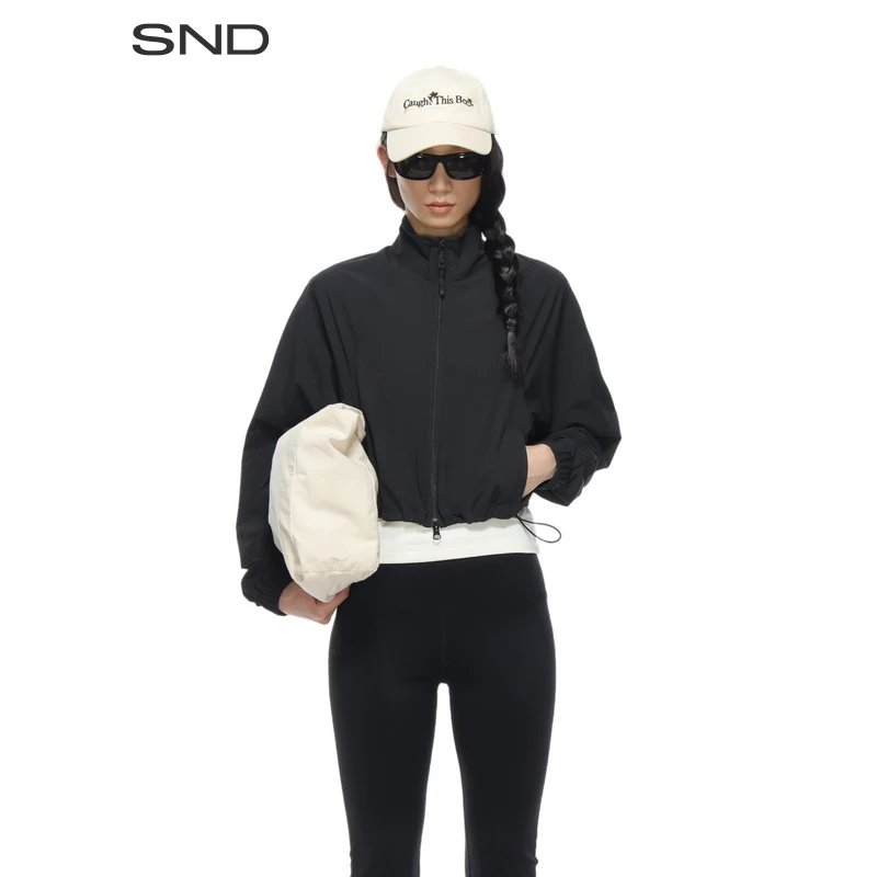 【SND CITY PROJECT 设计师品牌】SND SS25 立领短款运动外套
