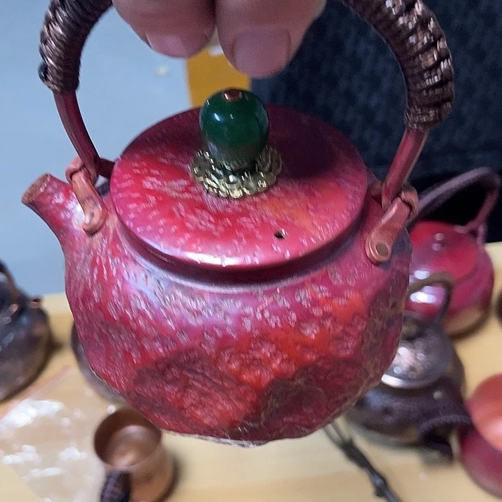 ：***࿐纯手工制作一铜壶制作