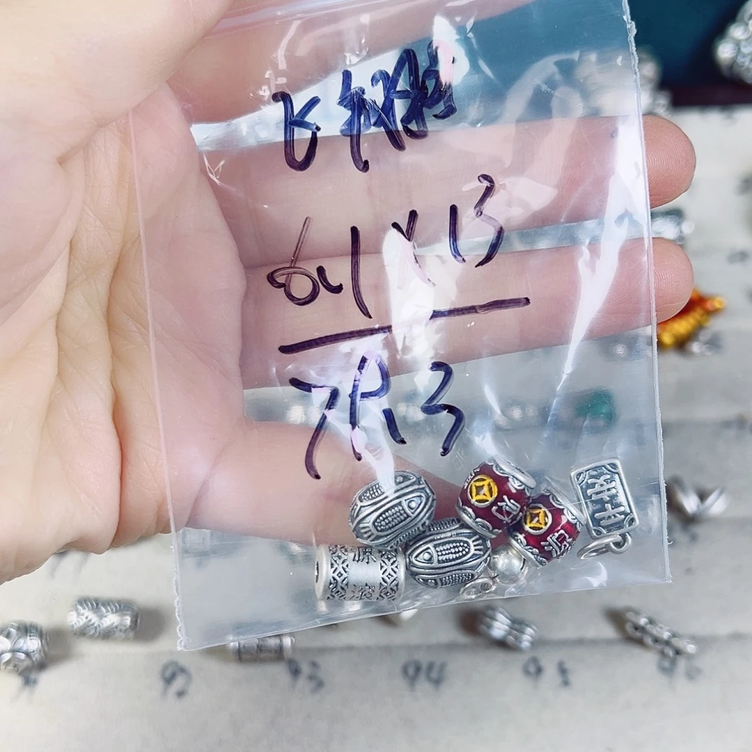 珐琅足银足银配件