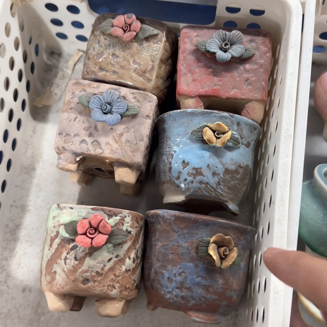 陶瓷多肉小花盆@@43