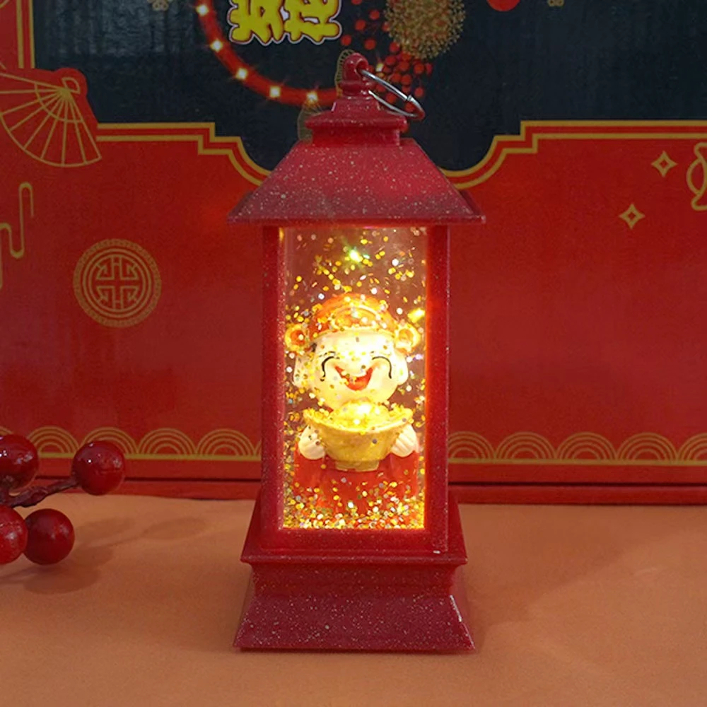 新年复古摆件小夜灯会发光创意氛围灯新年礼物