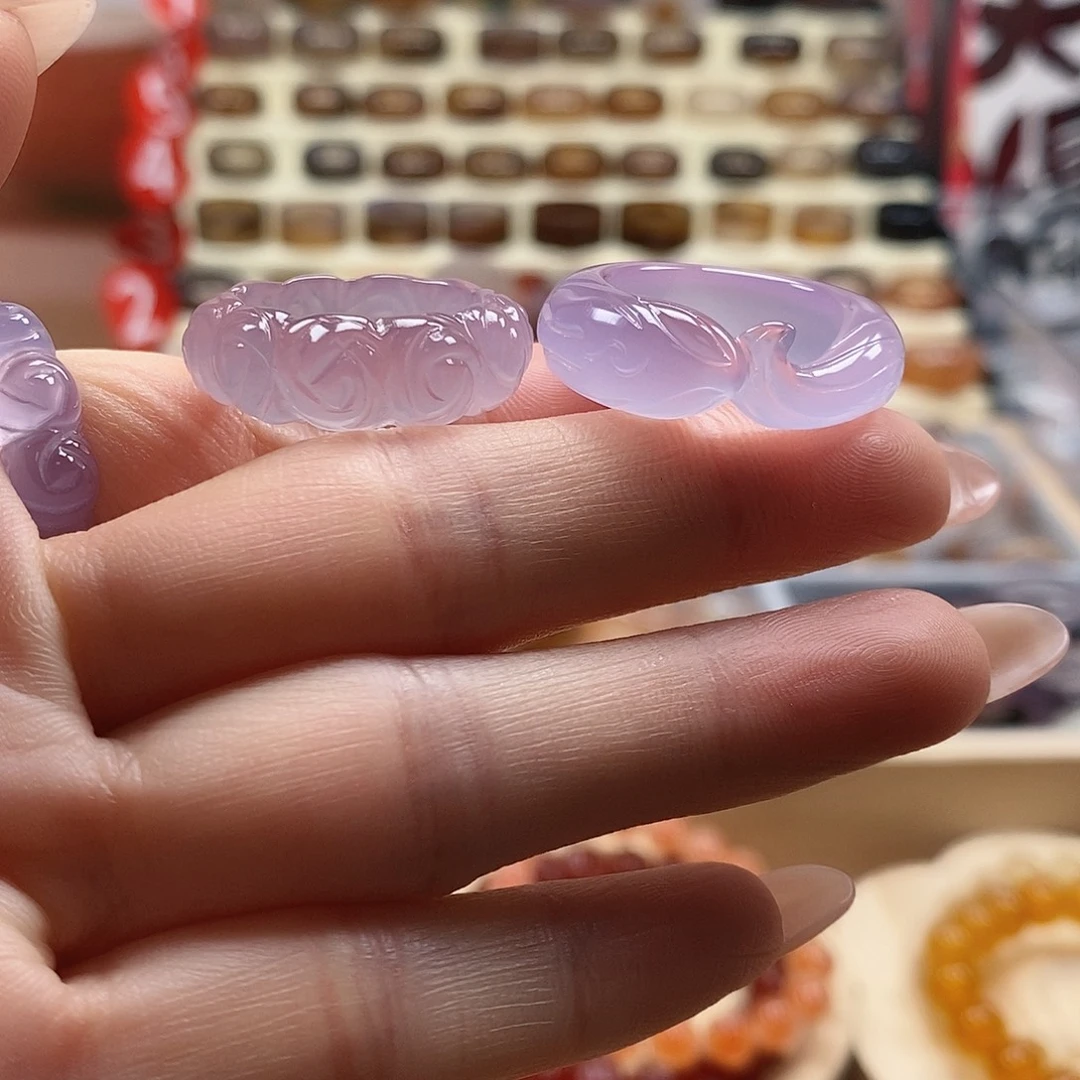 2***༻玛瑙/玉髓未镶嵌戒指