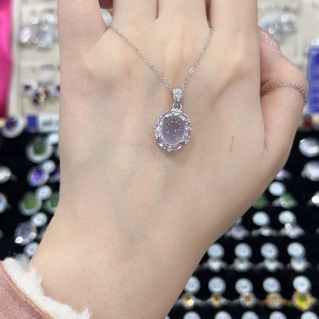 毛***.萤石戒指银S925镶嵌