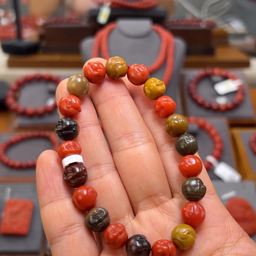 手串未镶嵌南红玛瑙9mm