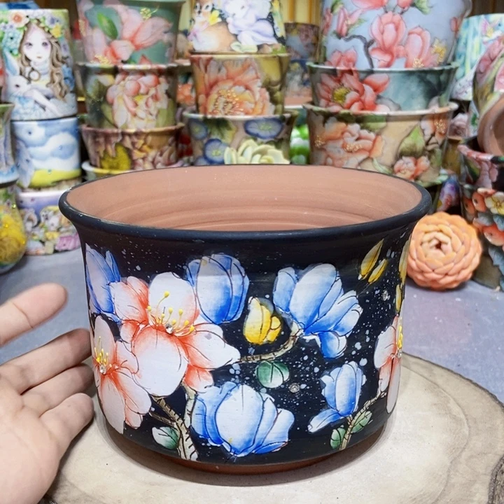 景德镇艺术手绘作品