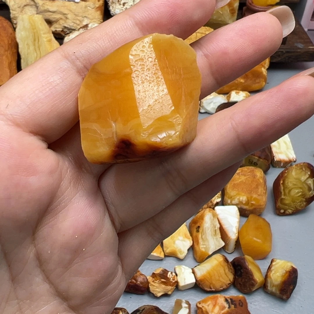 未镶嵌定制琥珀蜜蜡