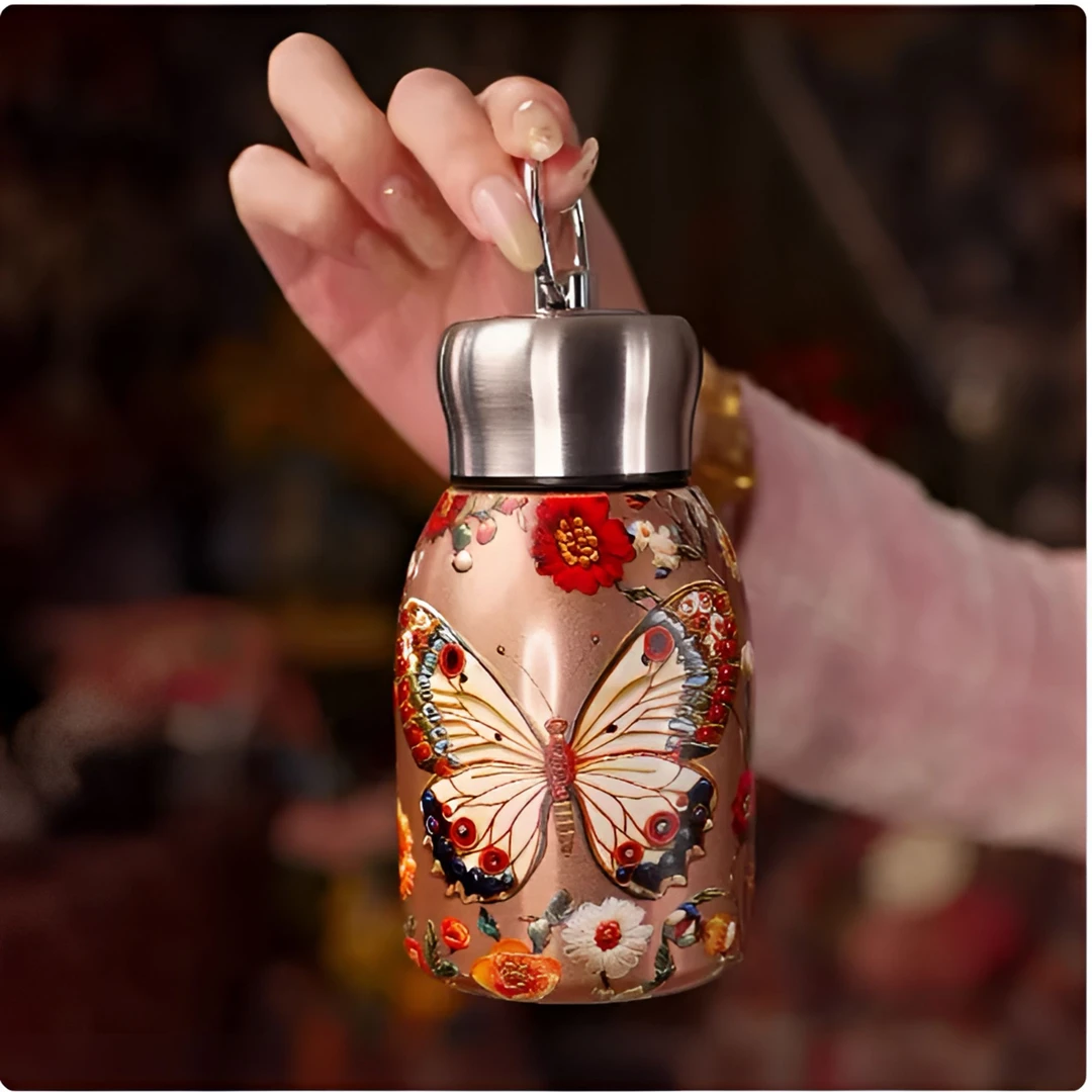 H0396-316不锈钢蝴蝶保温杯