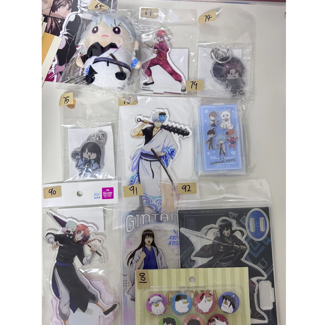 银魂 百抽吧唧拍立得立牌娃娃 未成年禁止下单默认厂瑕