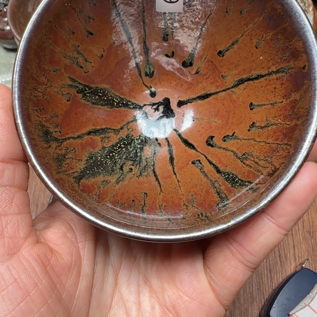 H***i柴烧建盏茶盏茶杯629