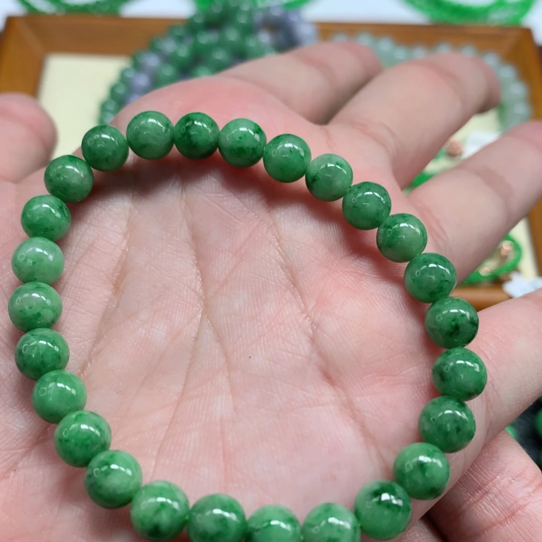 未镶嵌手链翡翠翡翠