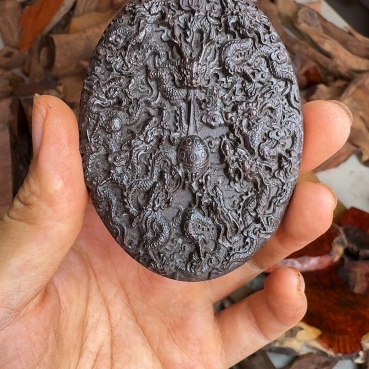 乐***乐檀香紫檀（小叶紫檀）小叶紫檀龙牌