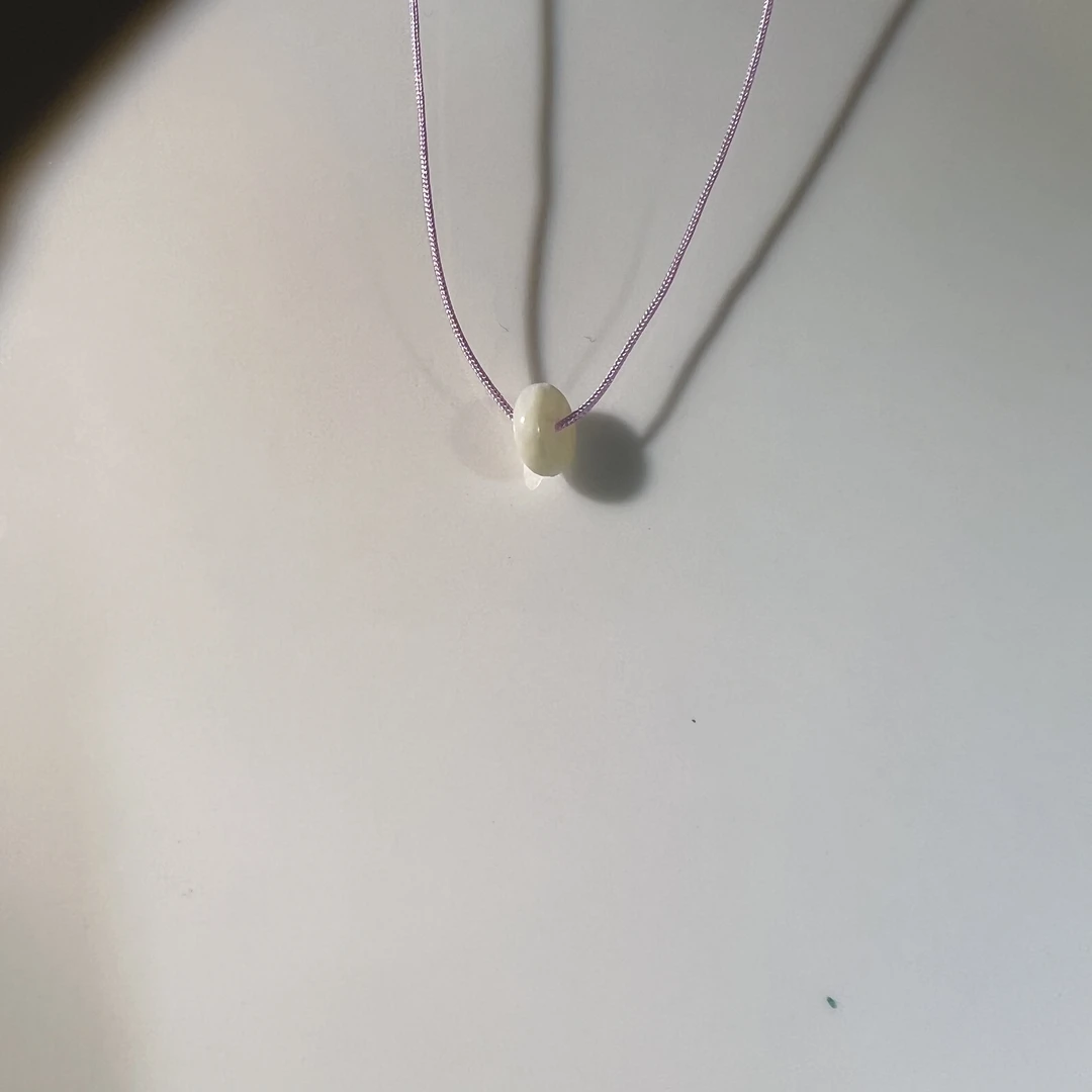 6mm天然猛犸牙隔片(单粒)多样性发一