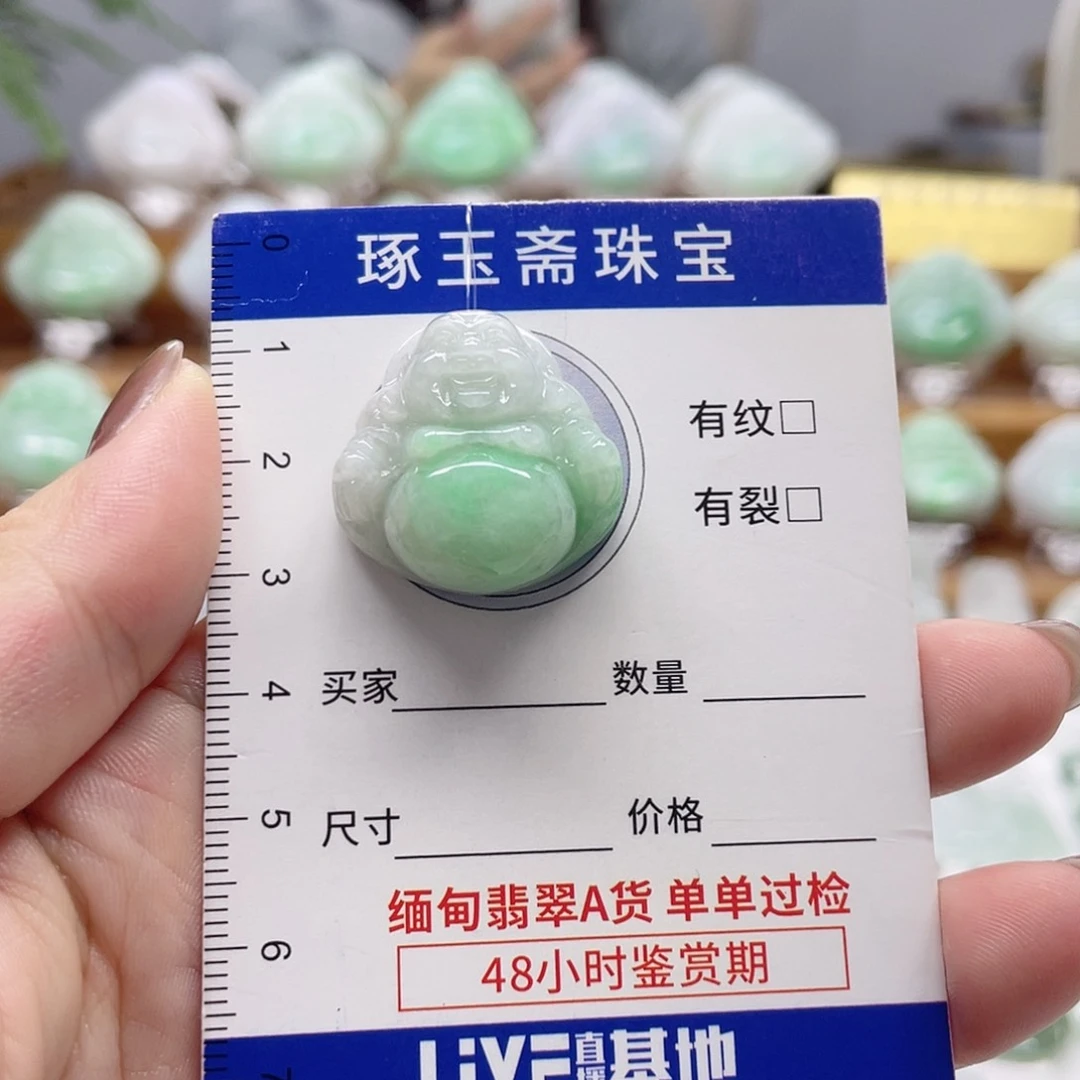 颈饰未镶嵌翡翠H****n佛公