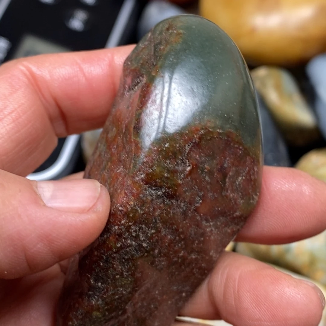 和田玉挂件银S925镀金镶嵌