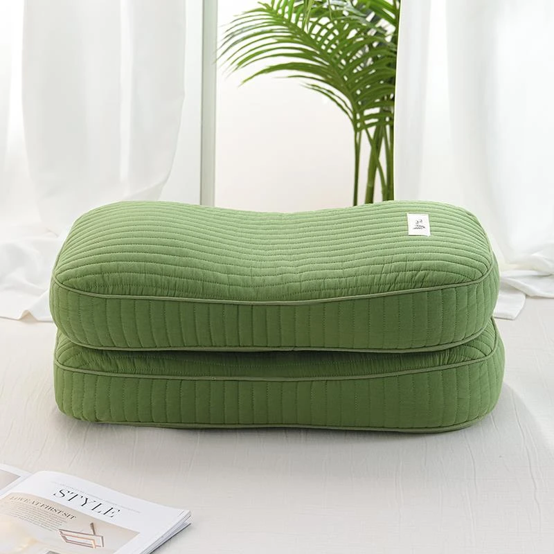 全棉荞麦壳枕头助睡眠护颈椎成人决明子枕芯小硬枕午睡s荞麦枕