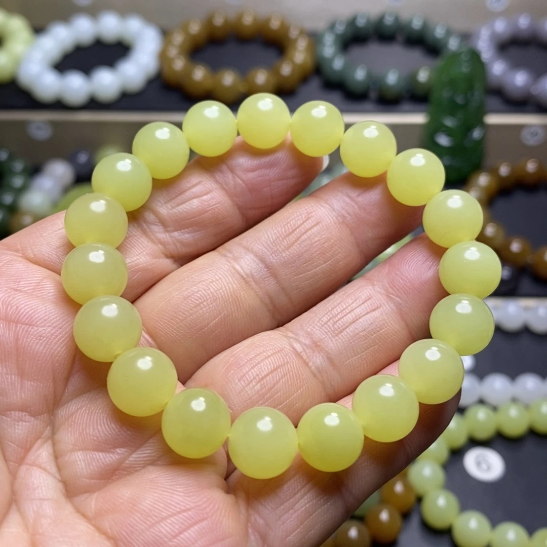 和田玉手串未镶嵌