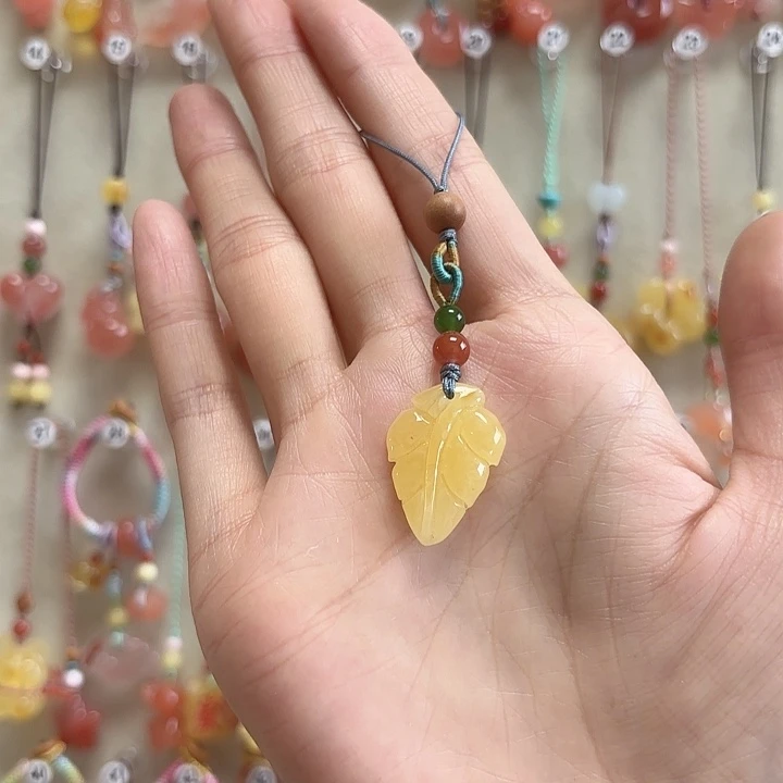 南红玛瑙未镶嵌吊坠(不含链)