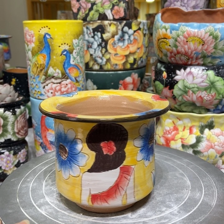 景德镇艺术手绘作品