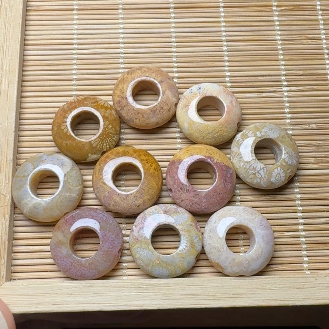 硅化玉未镶嵌清仓价：10个太阳 通孔，不退换