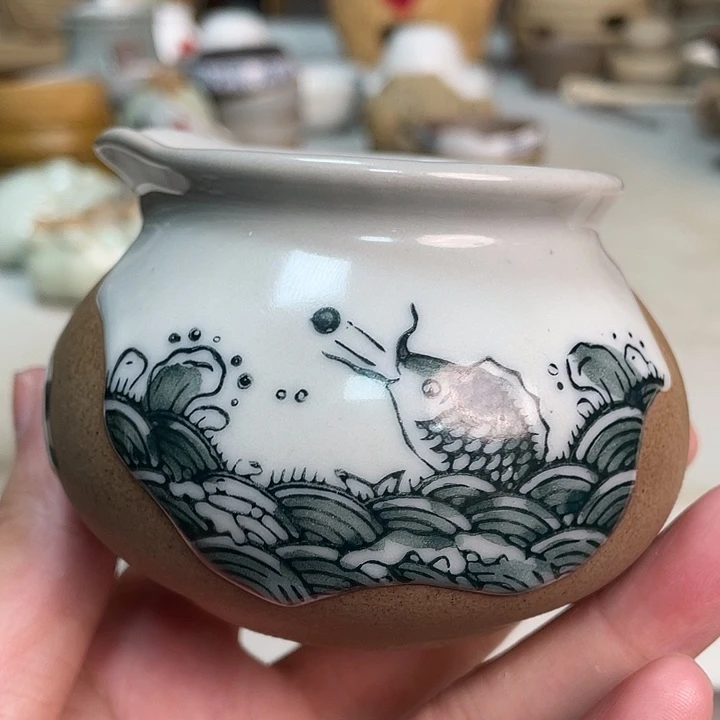 壶老段烧陶瓷茶器