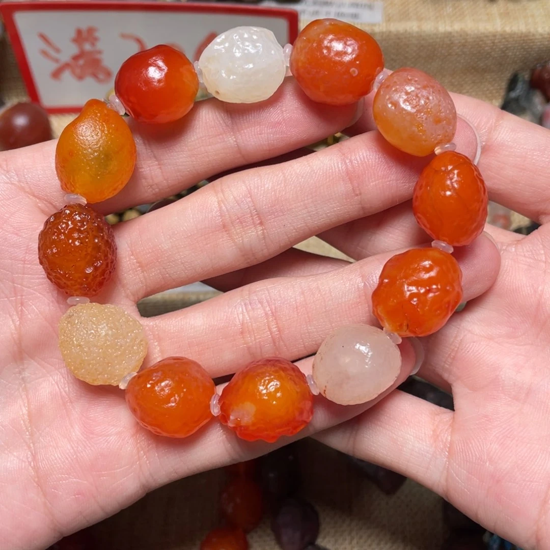 玛瑙/玉髓手链未镶嵌