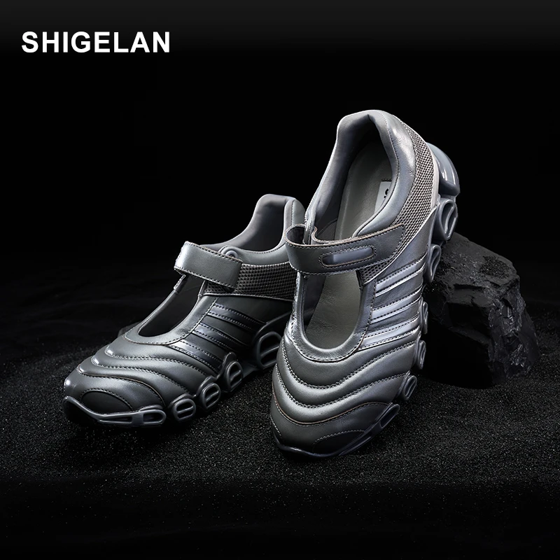 诗歌兰25夏季爆款时尚美式鞋子真皮高级感女鞋新款百搭小众8829-1