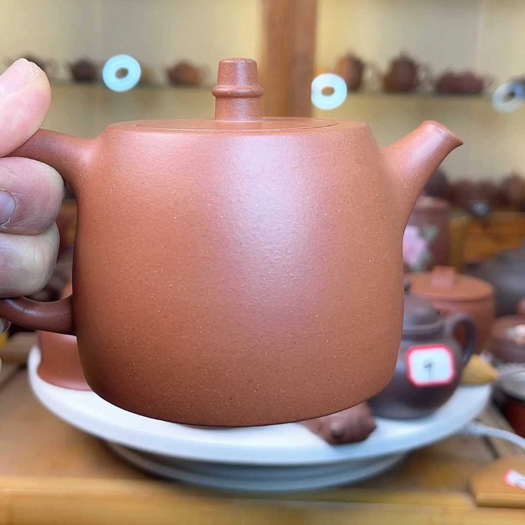 紫砂茶壶特价放漏原矿紫砂汉铎壶