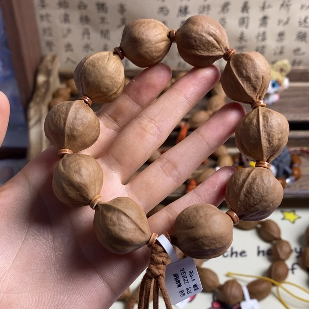 ￴***￴橄榄核手串/手链梅林铁核22/25左右