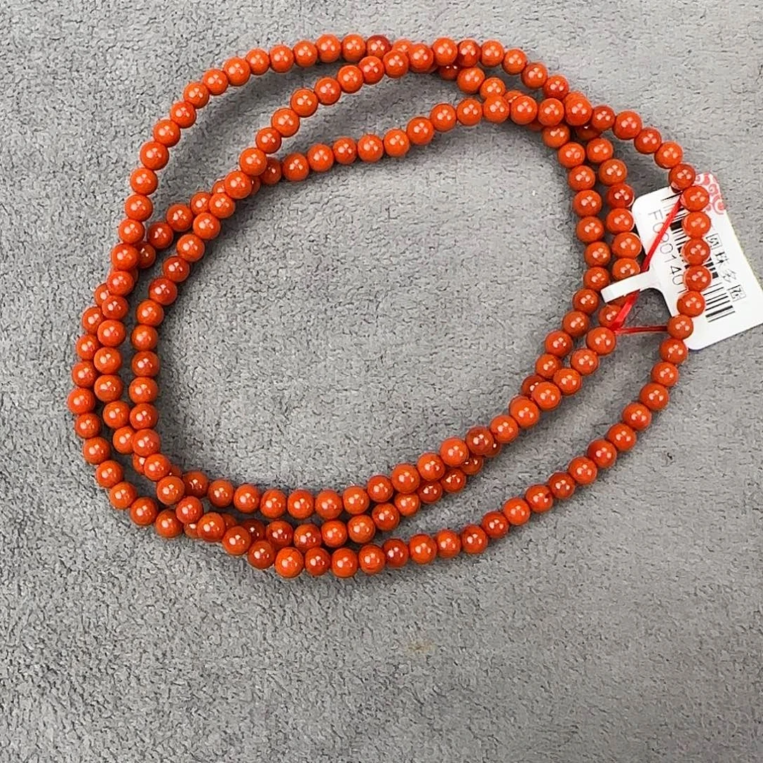 南红玛瑙未镶嵌手链