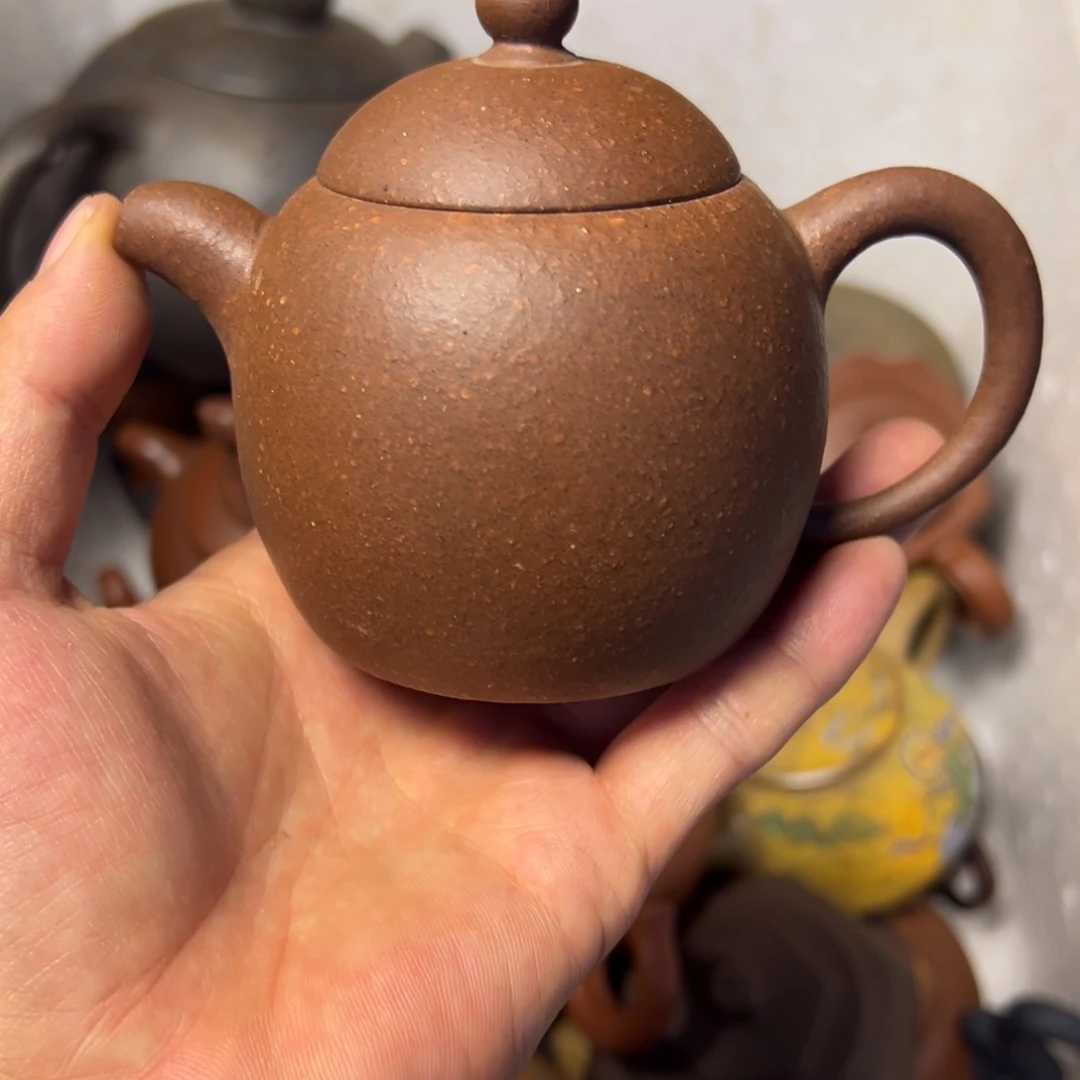 紫砂茶壶宜兴原矿紫砂壶200毫升容量