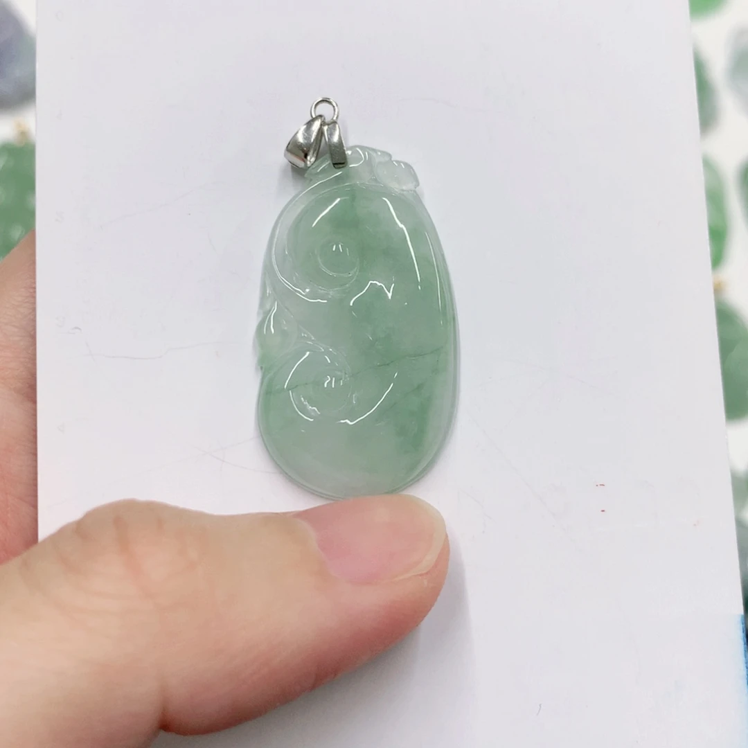 翡翠颈饰未镶嵌12122121212