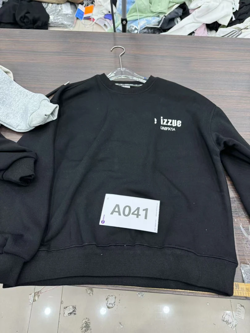 【A041】青少年加绒卫衣