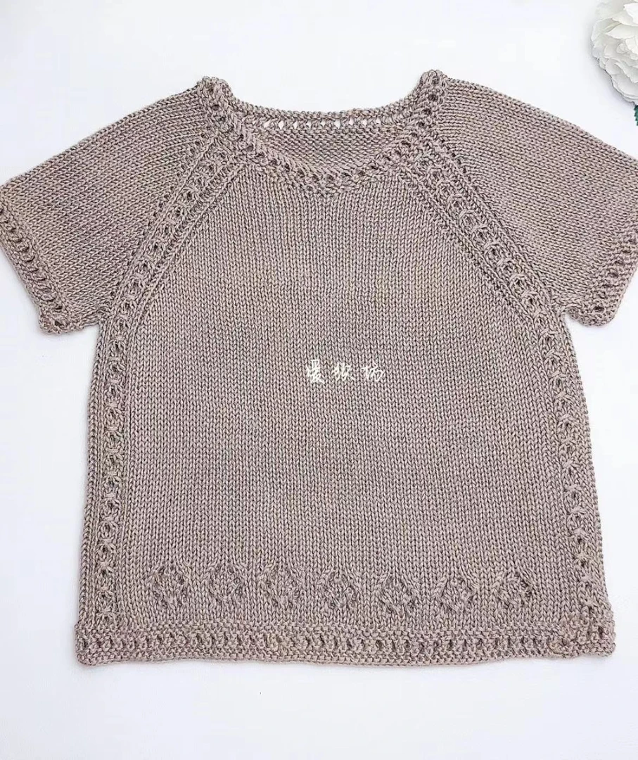 《盛夏短袖》莱赛尔纤维棉线冰凉丝滑垂顺透气柔软编织线50克价格