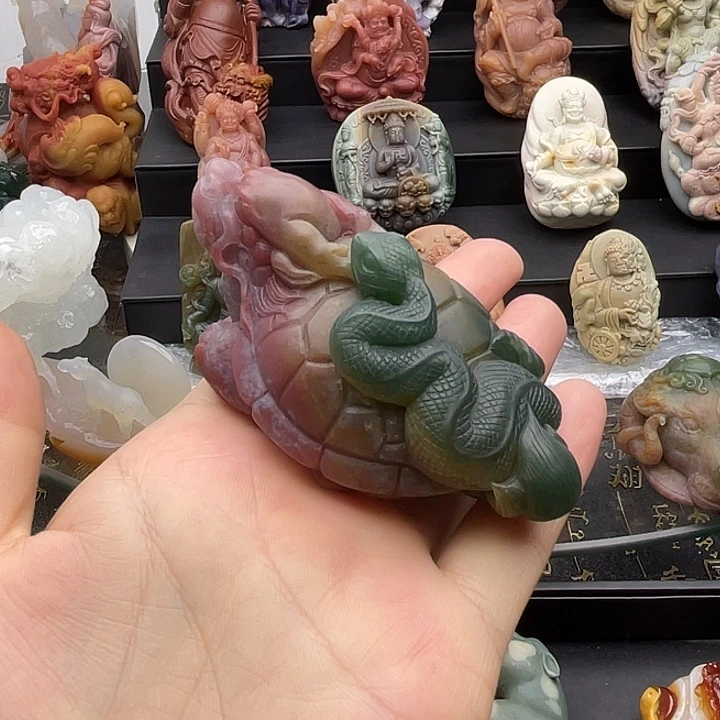 未镶嵌摆件石英质玉