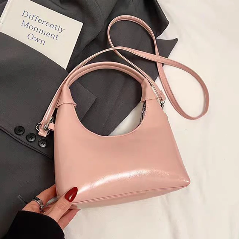 4极简风单肩款防盗斜挎包老师包包肩包休闲轻奢斜跨