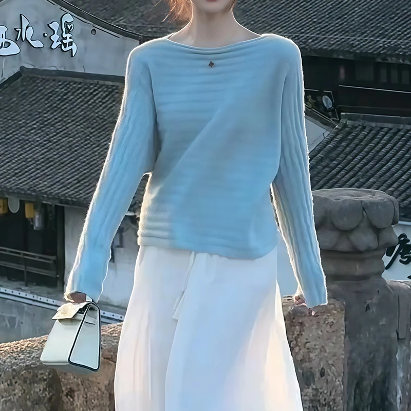 甜美风秋装设计感针织衫2025年新款时髦单排扣女装休闲风纯色上衣