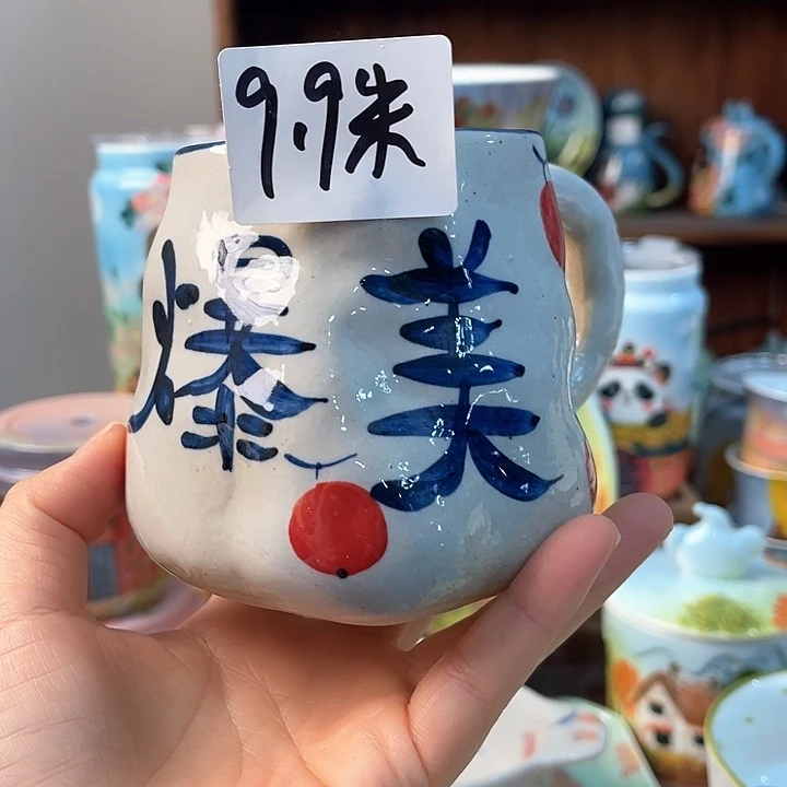 陶景德镇釉下手绘陶瓷