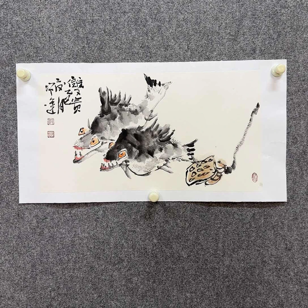 国画郭增运老师手绘作品