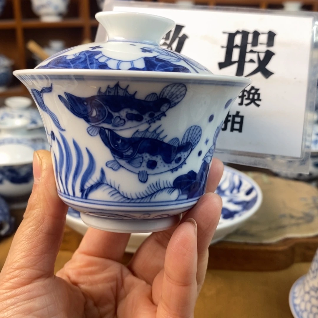 瓷片景德镇陶瓷手绘茶器222