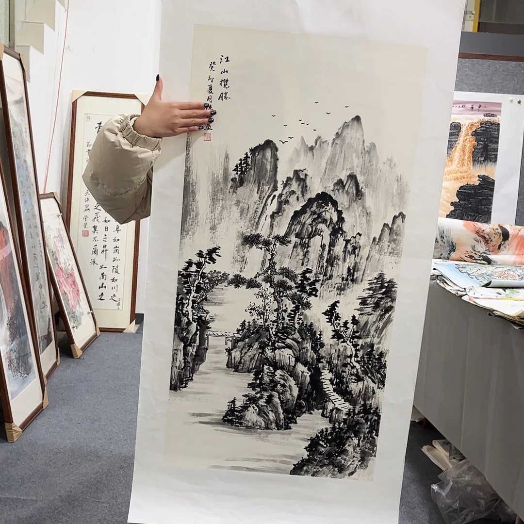 国画HL国画单幅任发