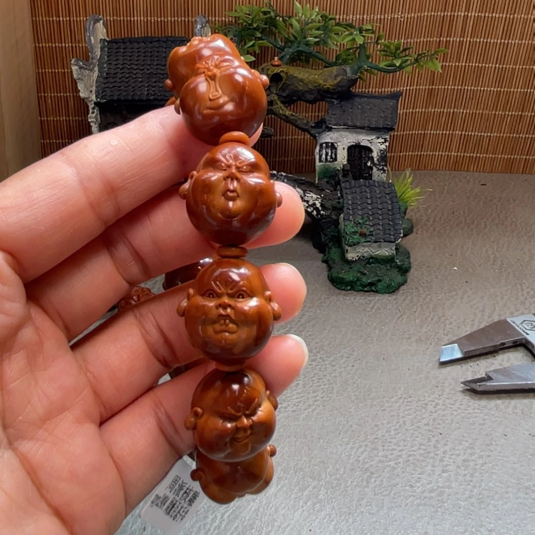 吊坠橄榄核百态手串